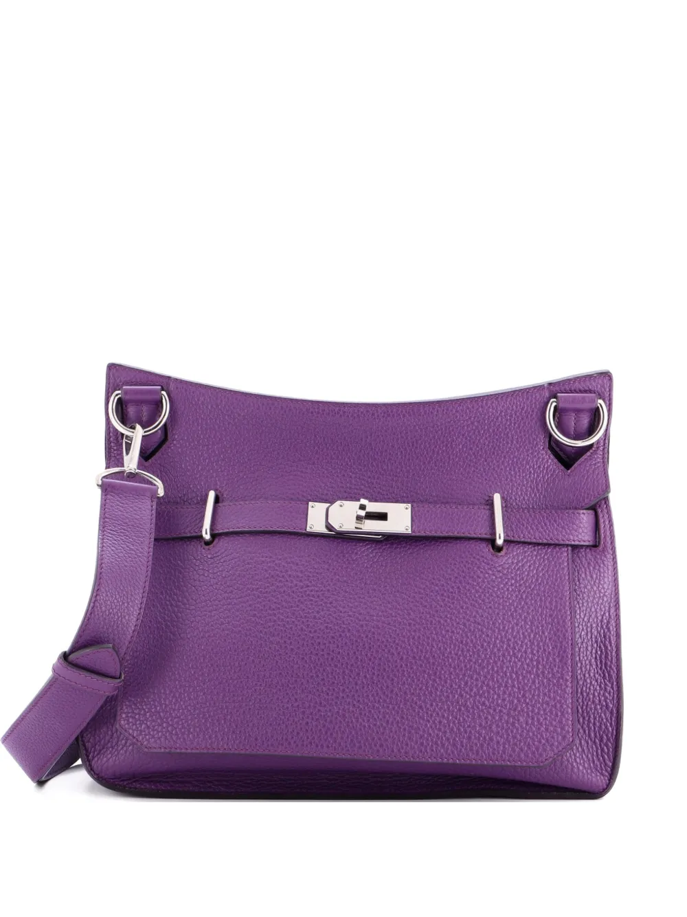 Hermès Pre-Owned Jypsiere Bag Clemence 34 crossbody bag - Viola