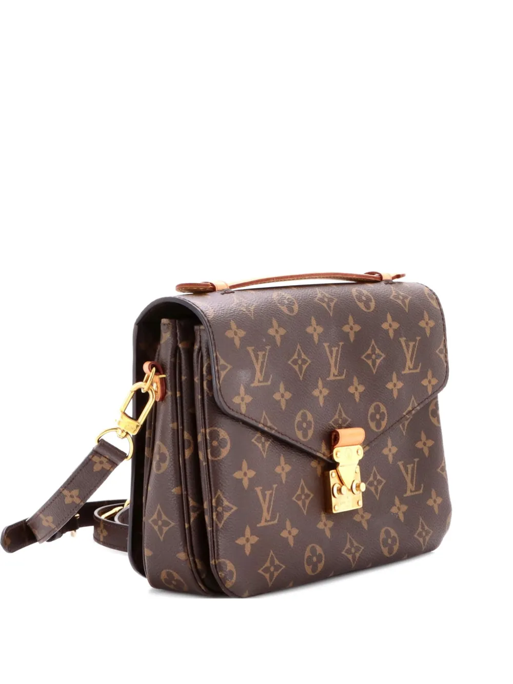 Louis Vuitton Pre-Owned Pochette Metis Monogram Canvas East West crossbody bag - Marrone