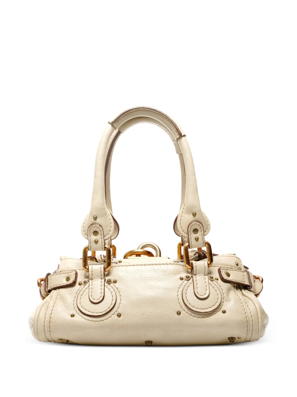  Chloé Pre-owned 2000-2015 Leather Tote Bag - Neutrals 