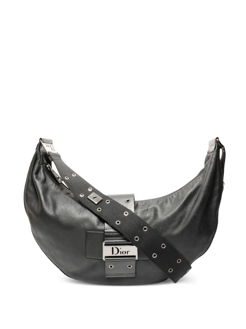 Christian Dior Pre-Owned 2002 leather shoulder bag - Nero