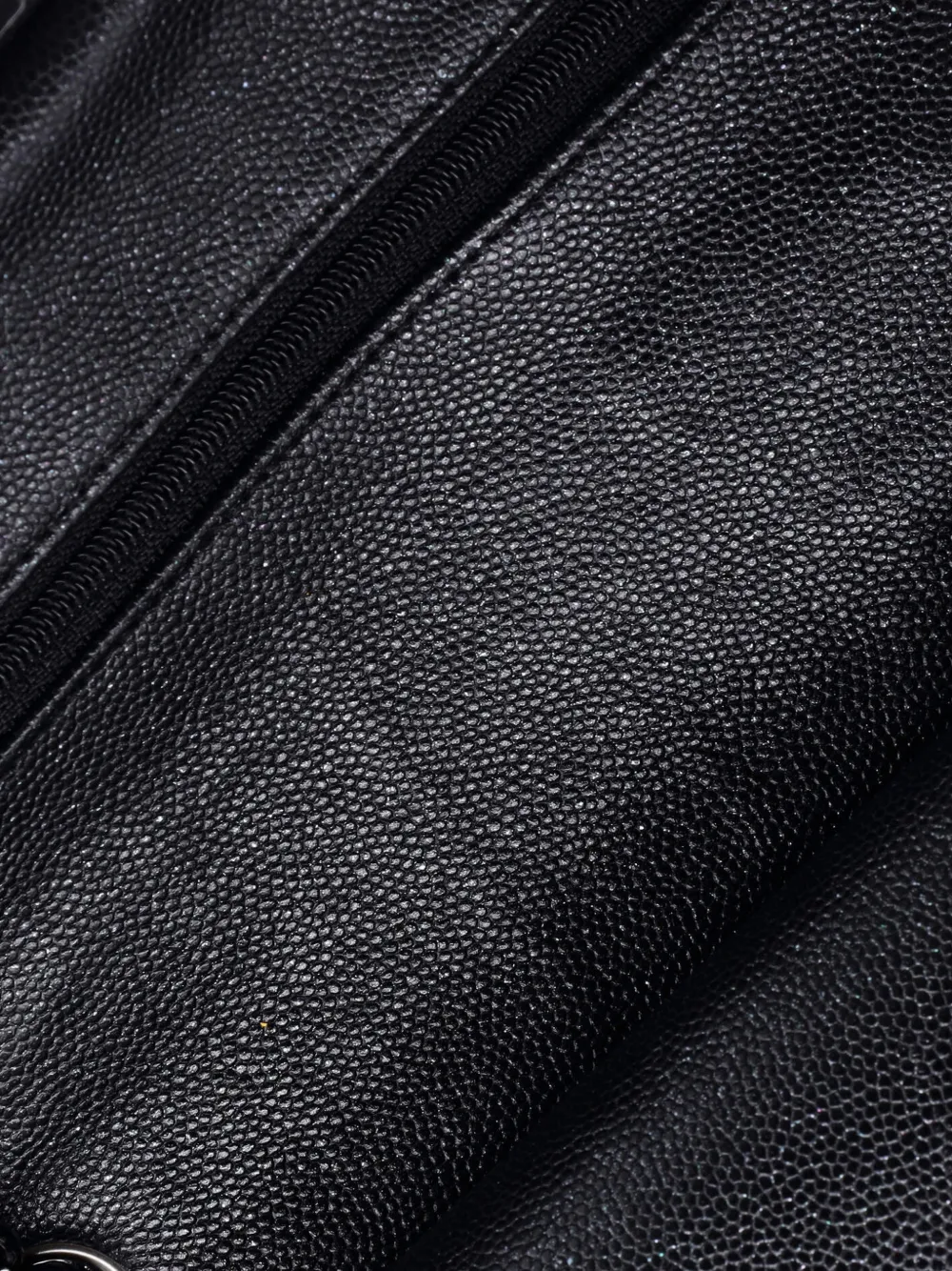 Classic Double Flap Bag Quilted Iridescent Caviar Small Shoulder Bag
