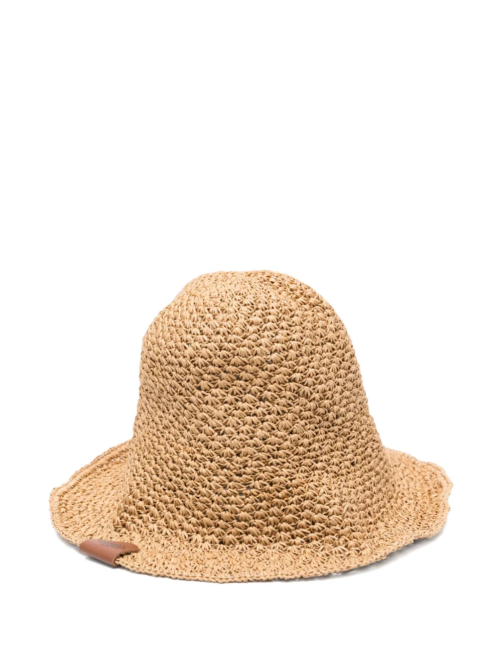 Ruslan Baginskiy straw bucket hat - Toni neutri