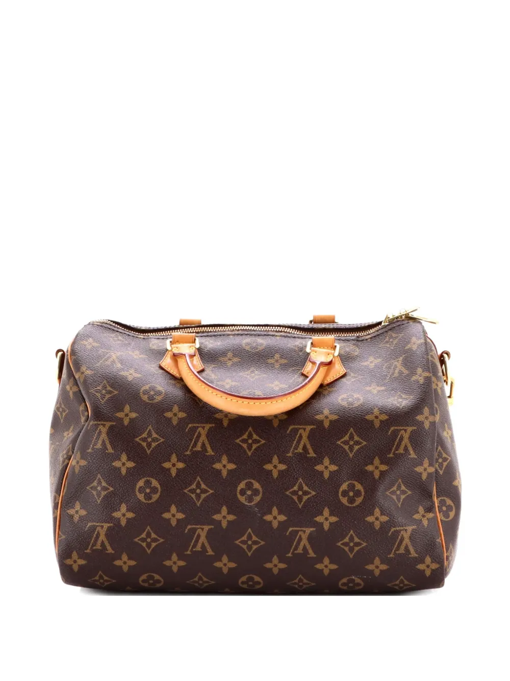 Louis Vuitton Pre-Owned Speedy Bandouliere Bag Monogram Canvas 30 shoulder bag - Marrone