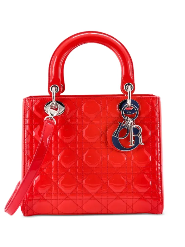 Christian Dior Pre-Owned レディ ディオール バッグ カナージュ 