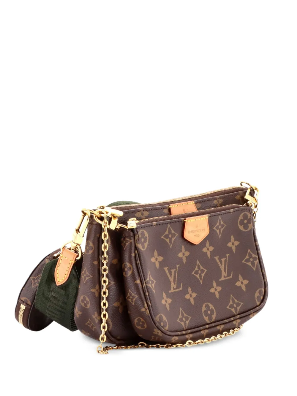 Louis Vuitton Pre-Owned Multi Pochette Accessoires Monogram Canvas crossbody bag - Marrone