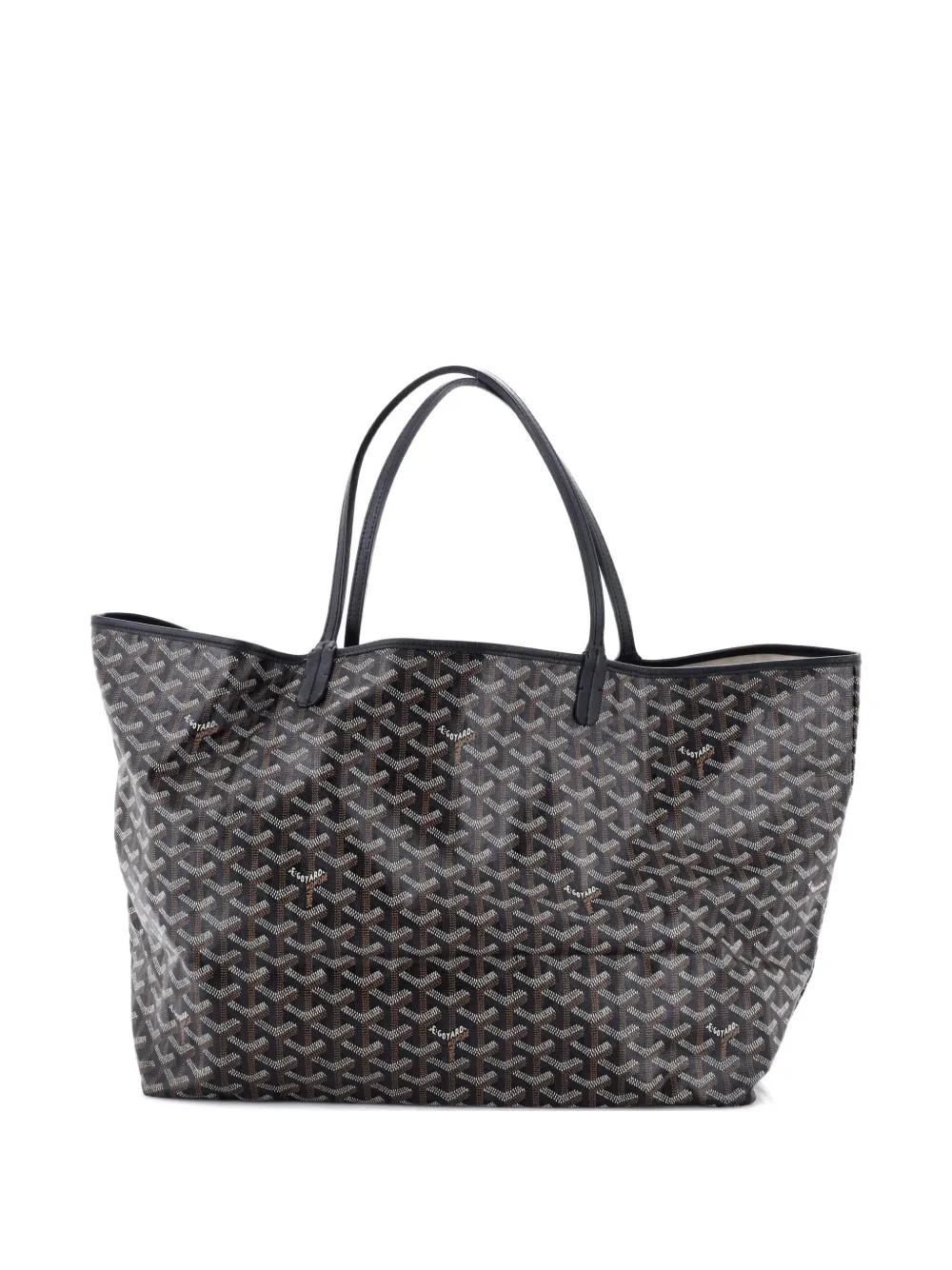 Goyard Pre-Owned Saint Louis Coated Canvas GM tote bag - Nero