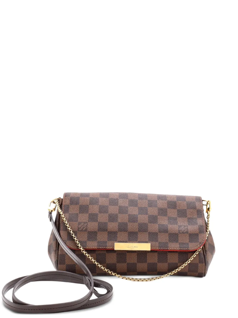 Louis Vuitton Pre-Owned Favorite Handbag Damier MM crossbody bag - Marrone