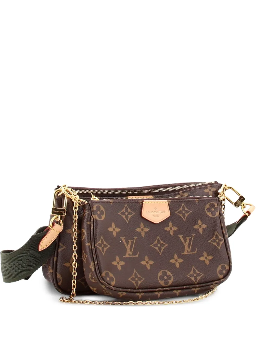 Louis Vuitton Pre-Owned Multi Pochette Accessoires Monogram Canvas crossbody bag - Marrone