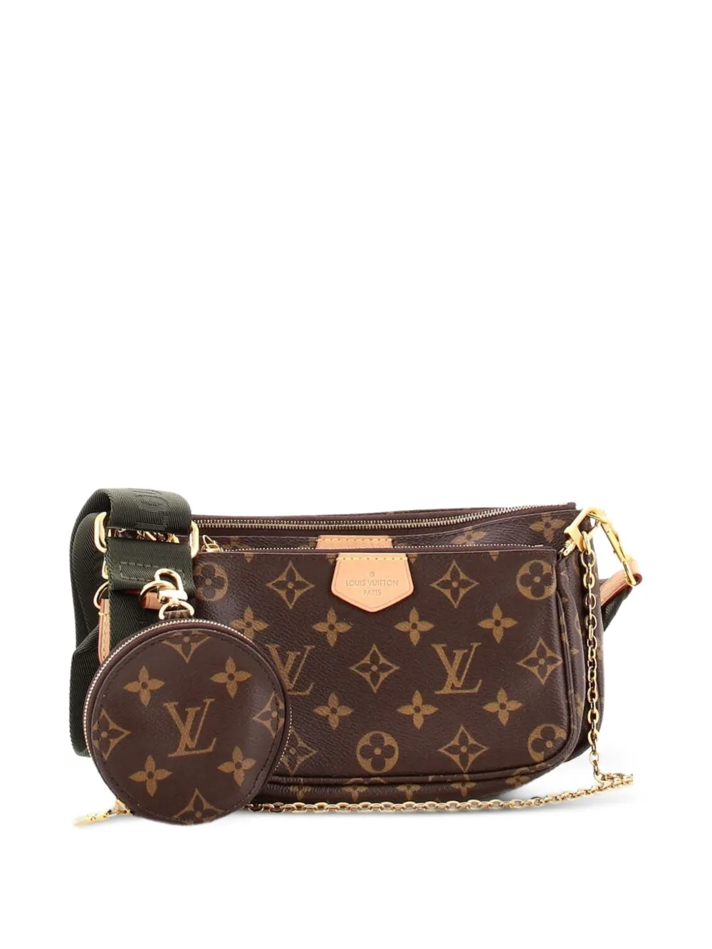 Louis Vuitton Pre-Owned Multi Pochette Accessoires Monogram Canvas crossbody bag - Marrone