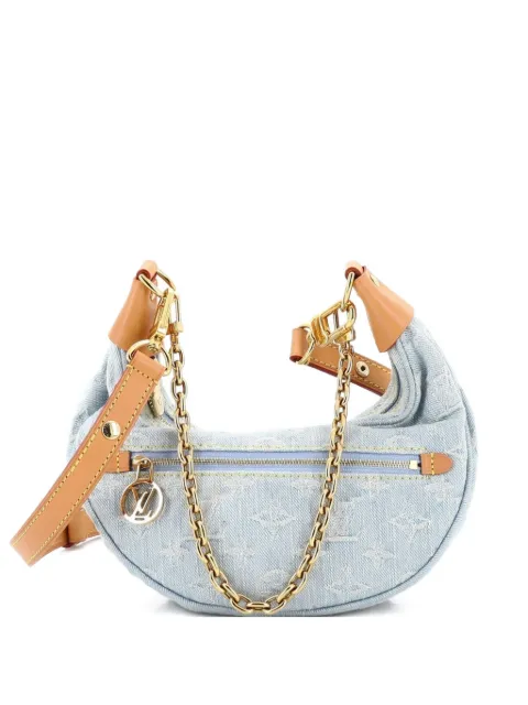Louis Vuitton Pre-Owned Loop Handbag Monogram Denim hobo bag