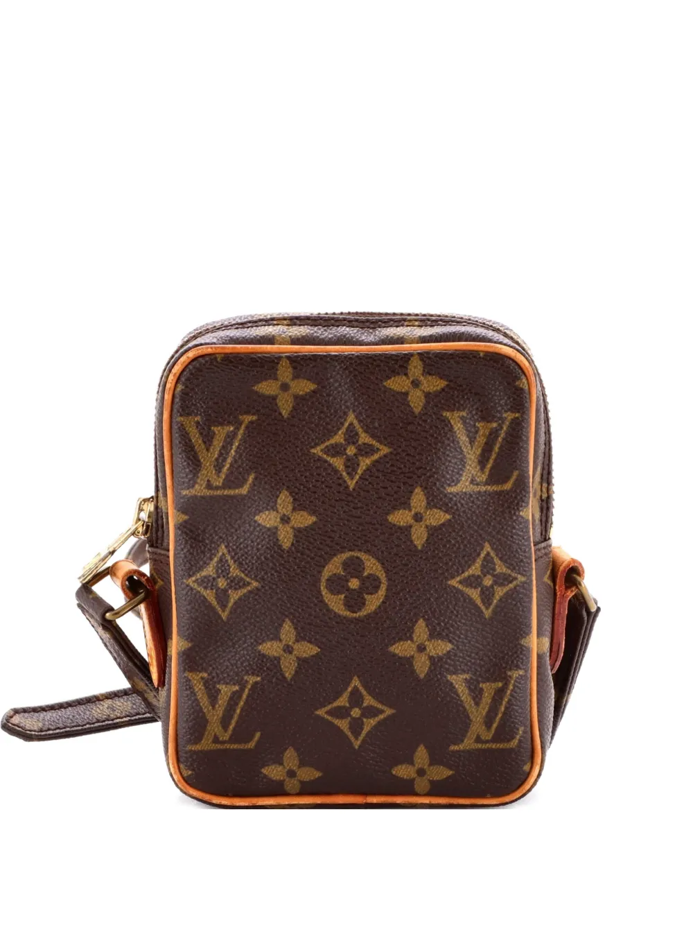 Louis Vuitton Pre-Owned Danube Handbag Monogram Canvas Mini crossbody bag - Braun
