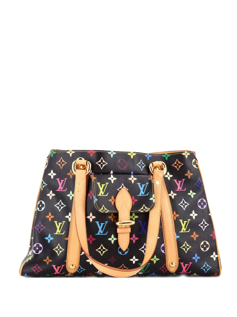 Louis Vuitton Pre-Owned Aurelia Handbag Monogram Multicolor MM tote bag - Nero
