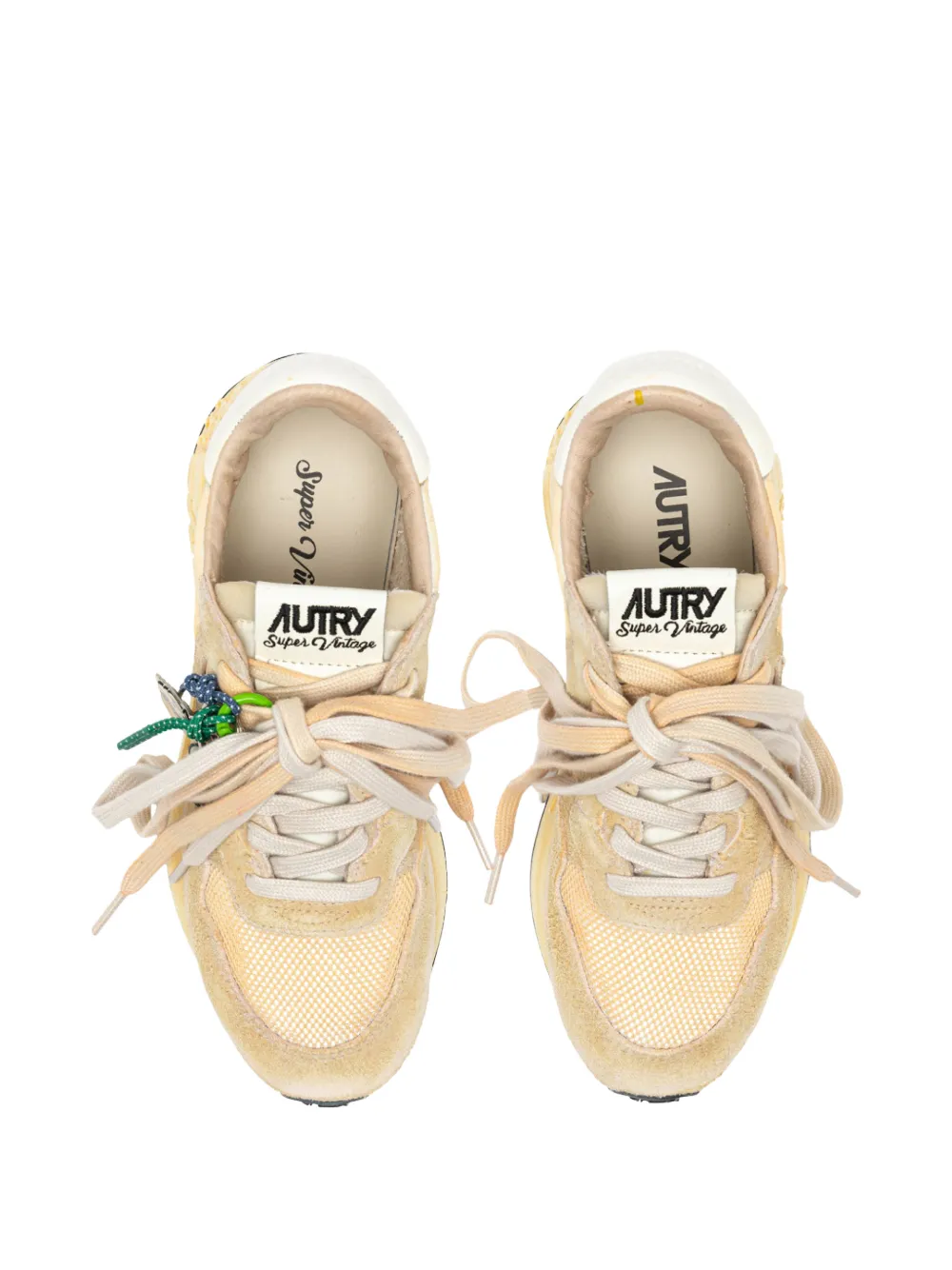 Autry Sneakers met bedel Beige