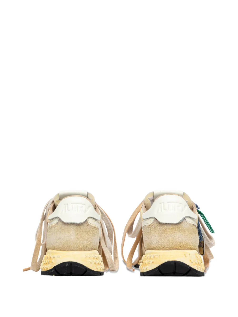 Autry Sneakers met bedel Beige