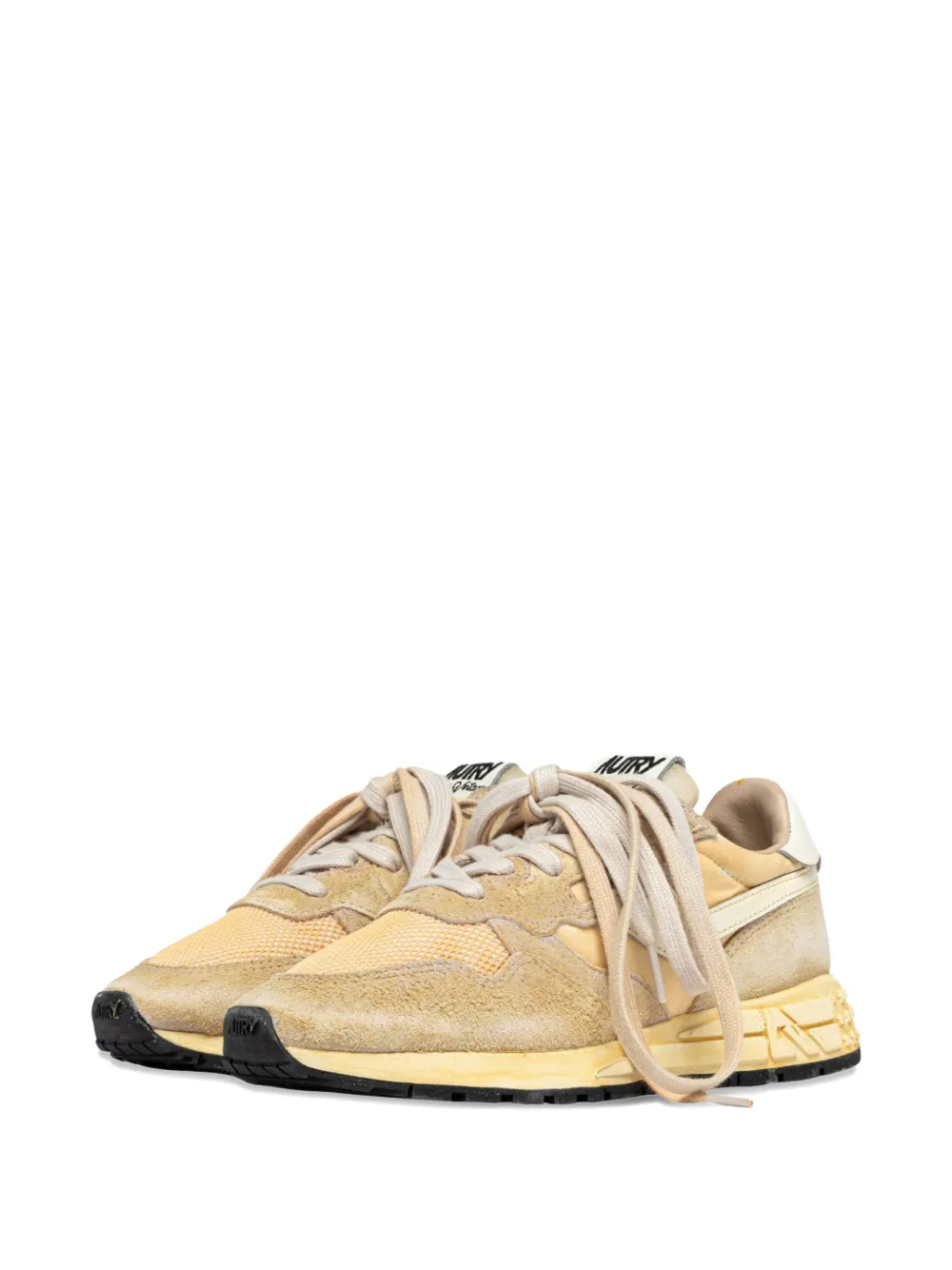 Autry Sneakers met bedel Beige
