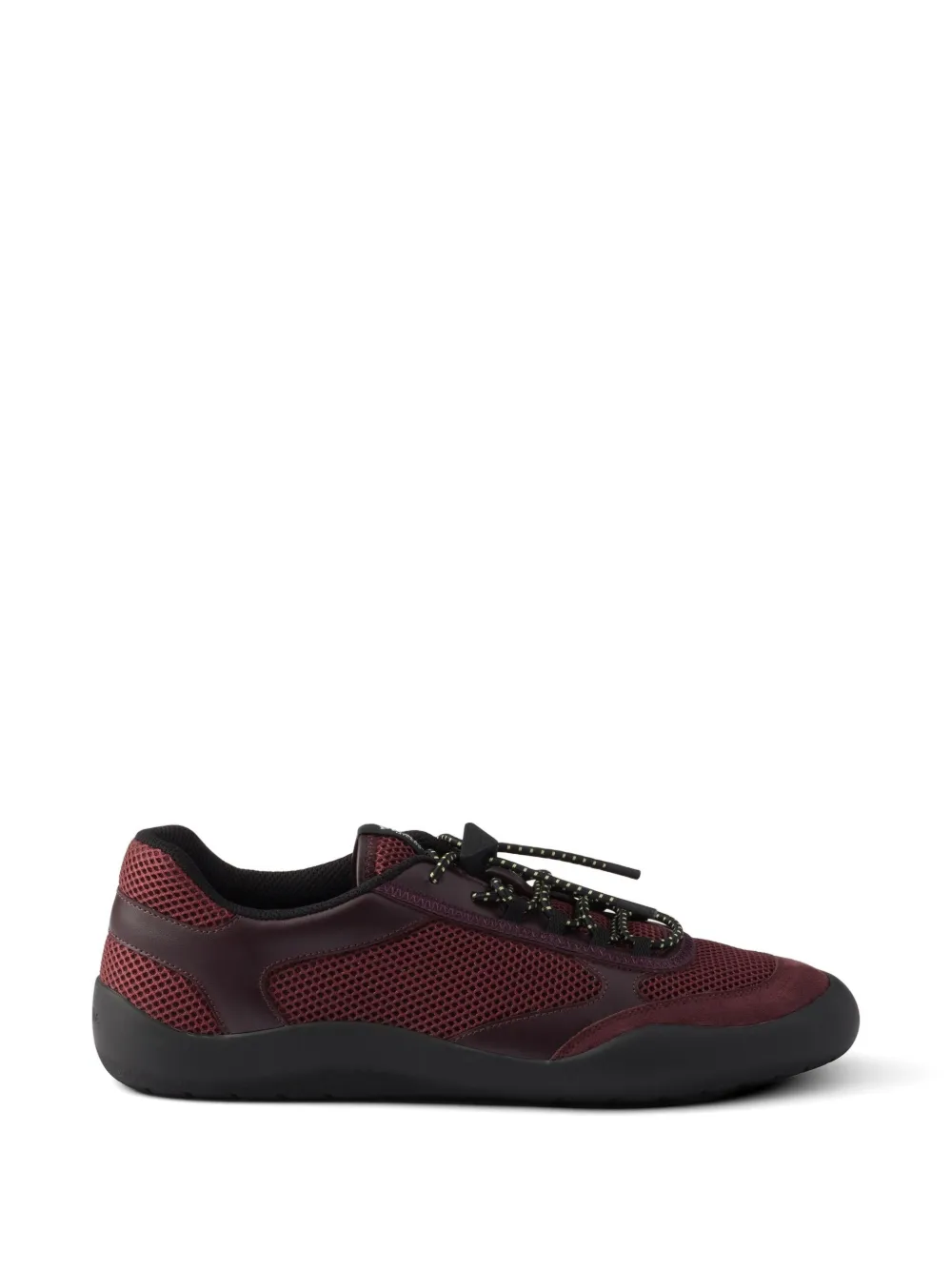 Prada Speedrock mesh sneakers Rood