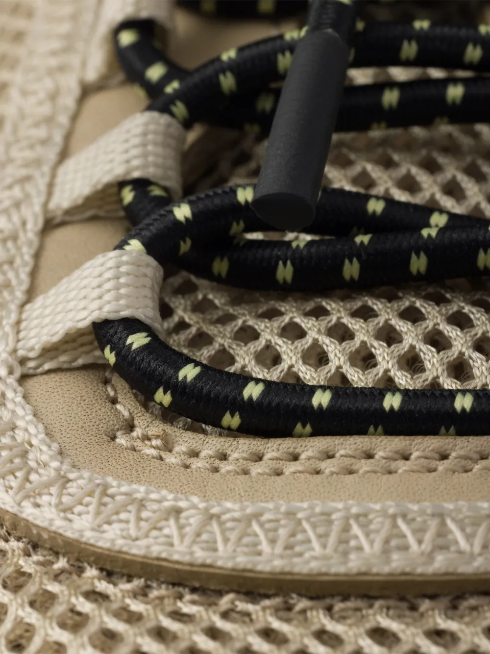 Prada Speedrock mesh sneakers Beige