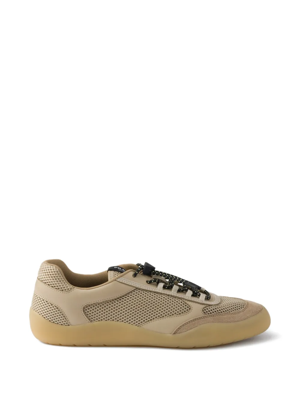 Prada Speedrock Mesh Sneakers In Neutral