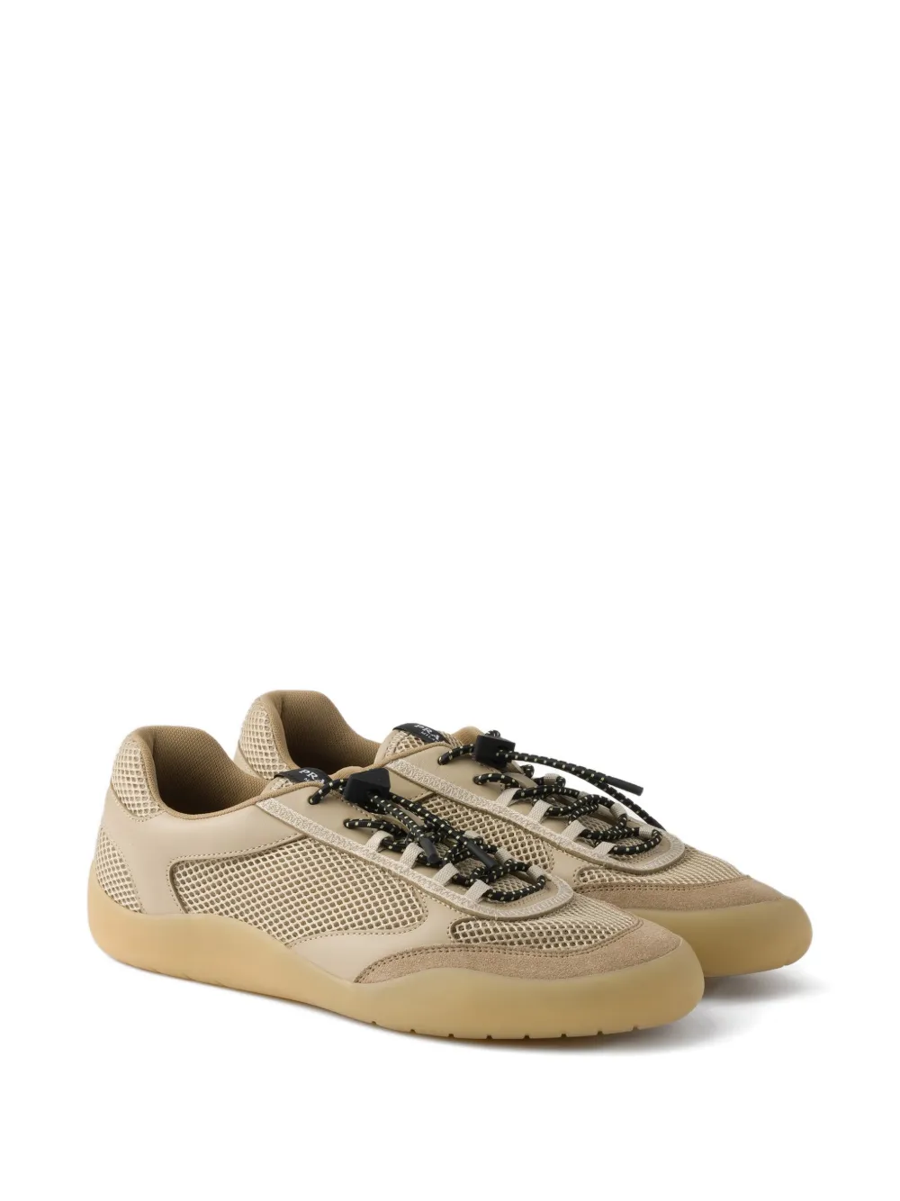 Prada Speedrock mesh sneakers Beige