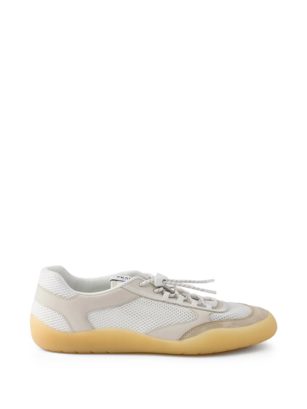 Prada Speedrock mesh sneakers Wit
