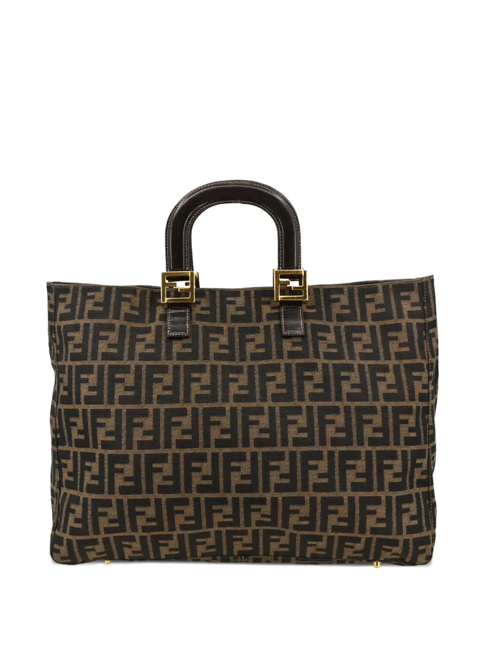 Fendi Pre-Owned 1990-2000s Zucca tote bag - Marrone