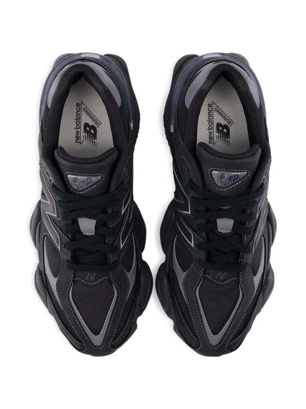 New Balance 9060 lace-up sneakers Zwart