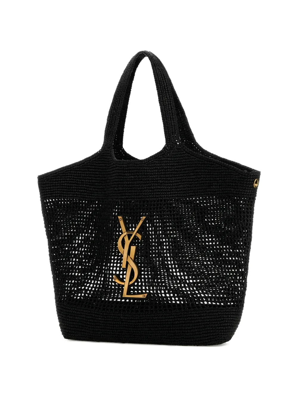 Saint Laurent Maxi iCare shopper Zwart