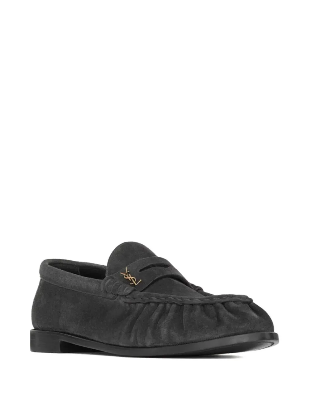 Saint Laurent Mud suède loafers Bruin