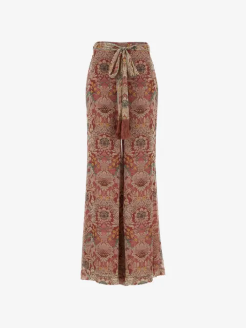ZIMMERMANN Weite Hose mit Print