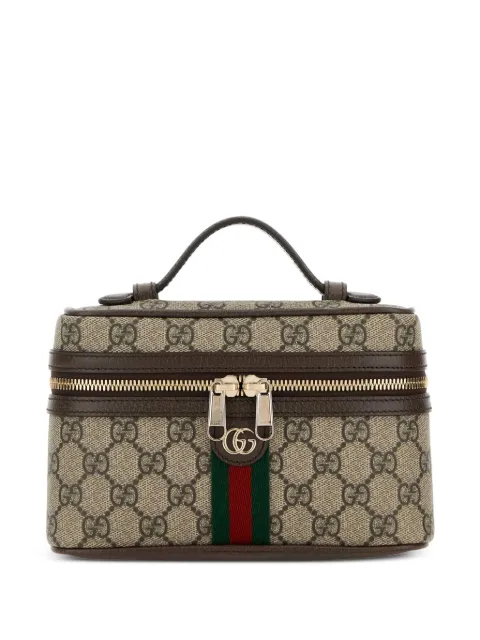 Gucci bolsa satchel mini estampada