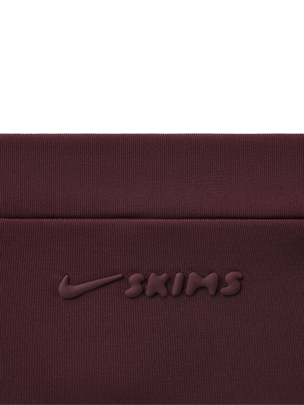 Skims x Nike scoop-neck bra top - Rood