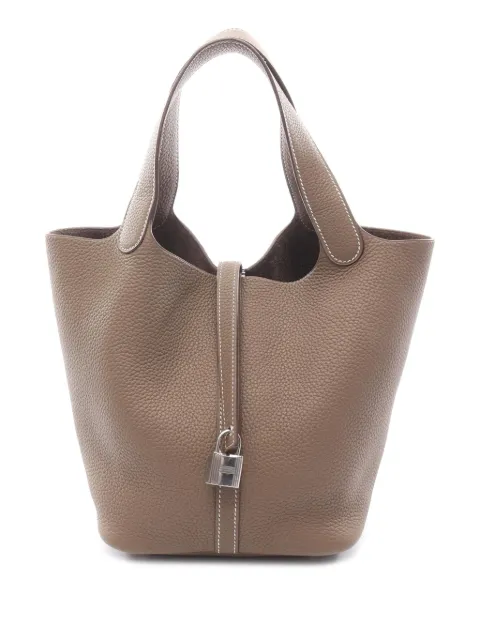 Hermès Pre-Owned 2019 Clemence Picotin Lock 18 handbag