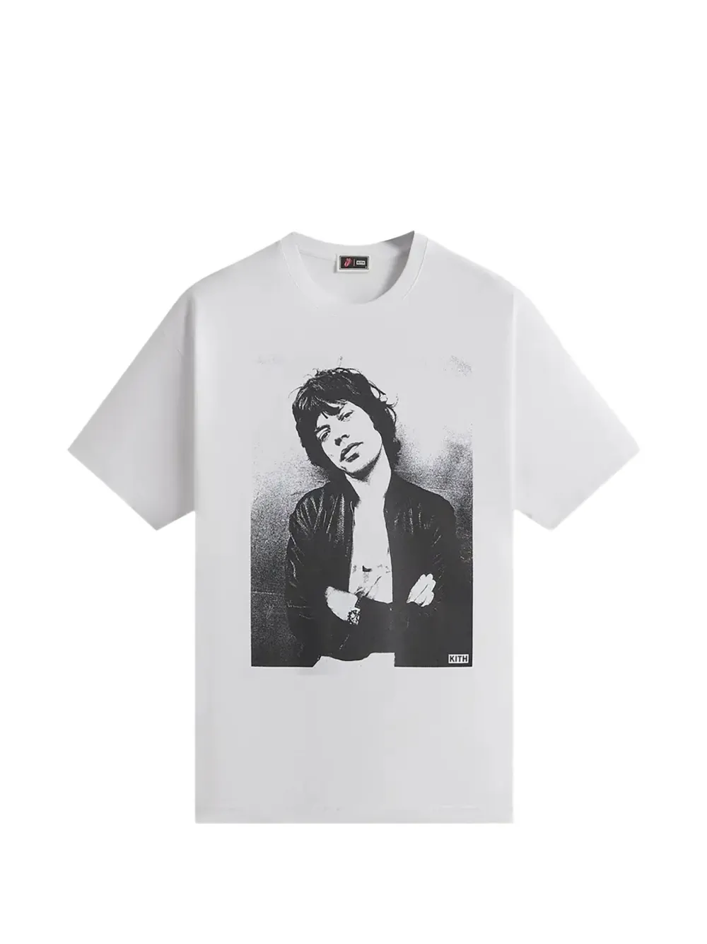 KITH The Rolling Stones T-shirt met fotoprint Wit