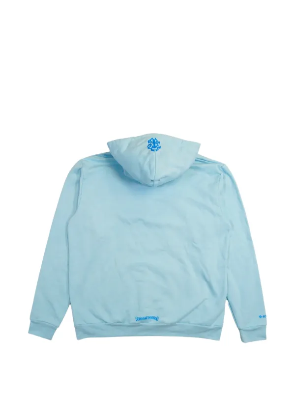 Chrome Hearts Miami Art Basel Dagger Hoodie | Blue | FARFETCH