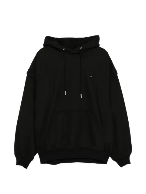 SONGZIO graphic-embroidered long-sleeve hoodie