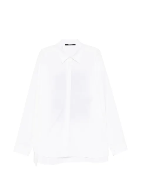 SONGZIO graphic-embroidered layered shirt
