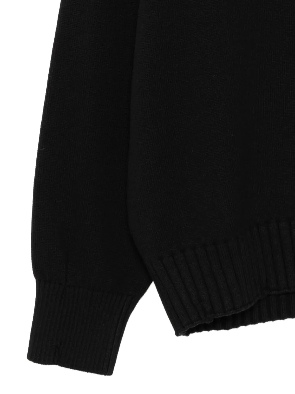 Graphic-Embroidered Sweater