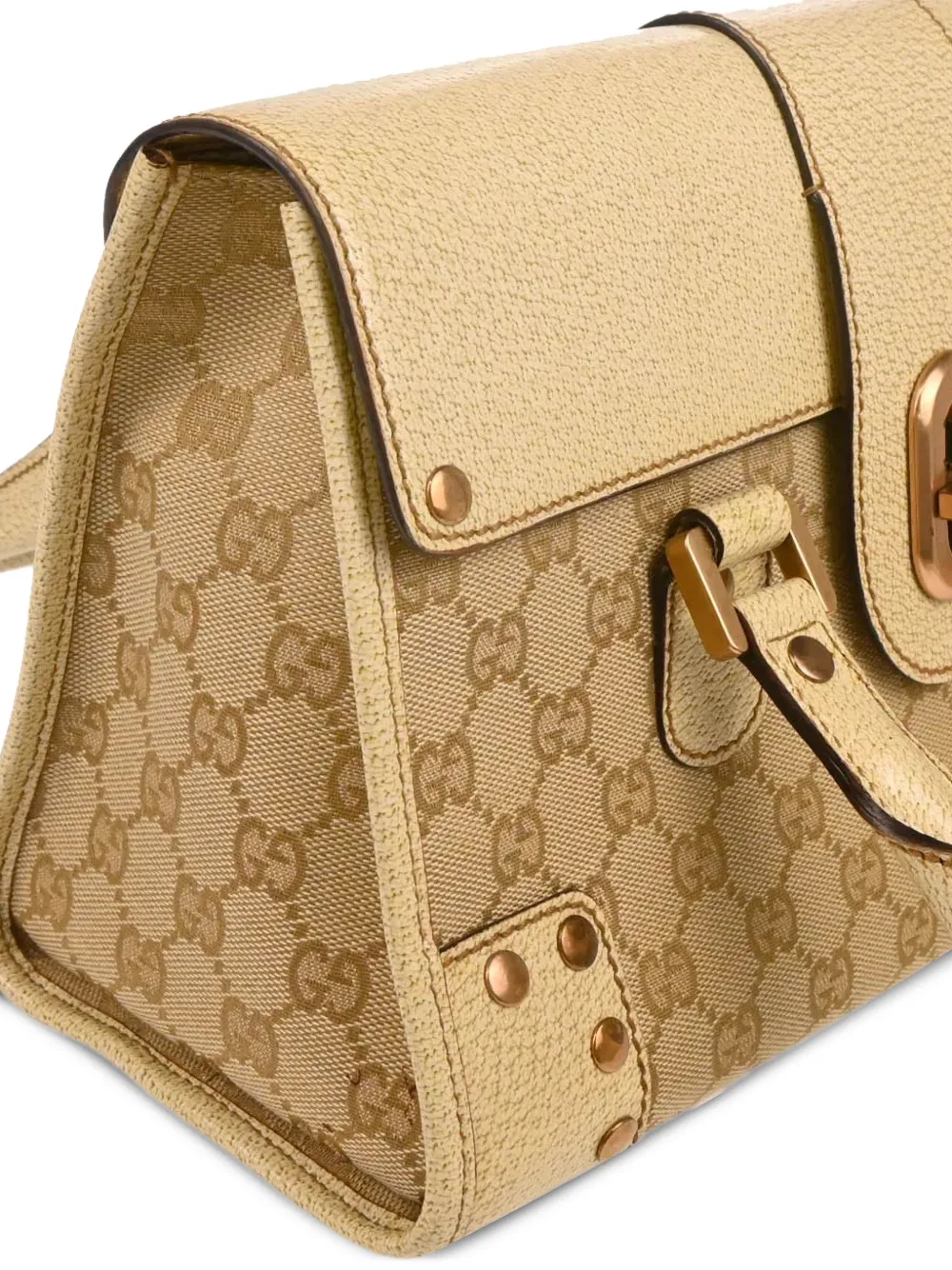 1990-2000s Gg Canvas Tote Bag