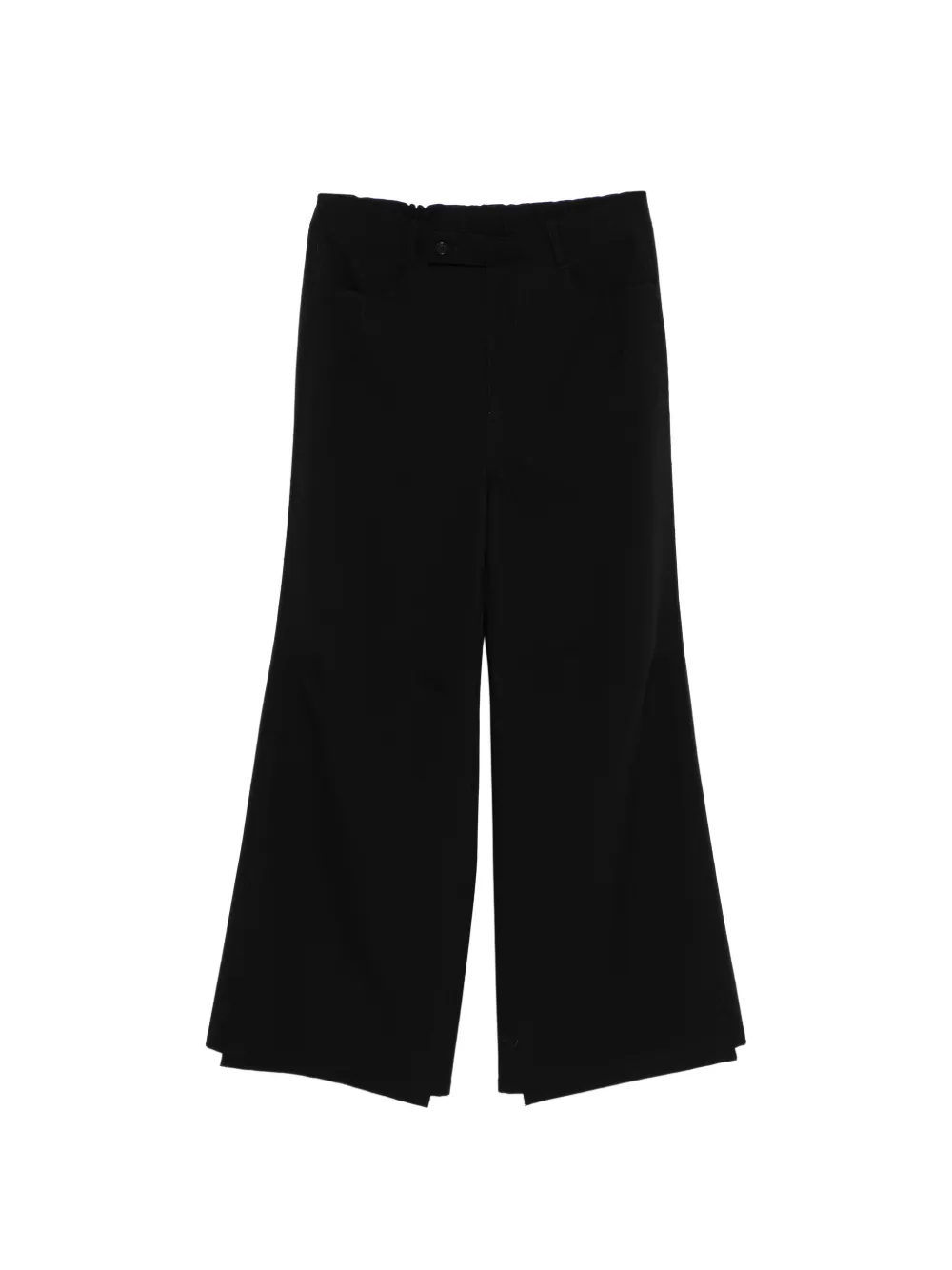SONGZIO dart wide-leg trousers - Nero
