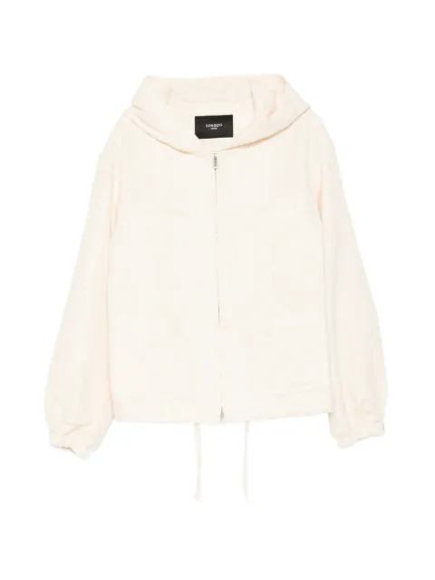 SONGZIO tweed hooded jacket