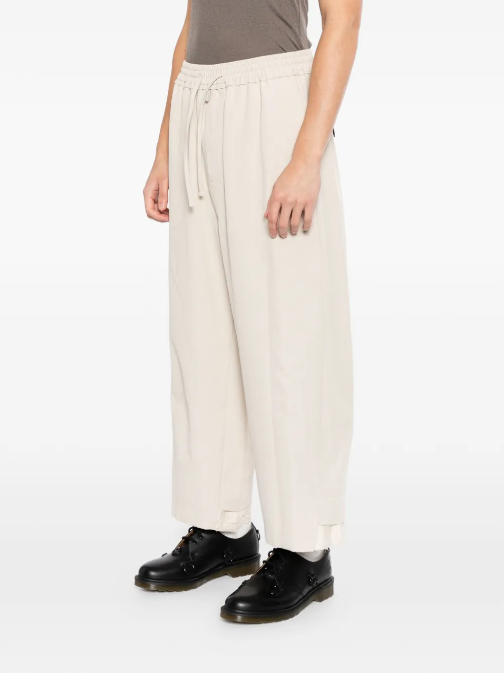  Songzio String Carrot Trousers - Neutrals 