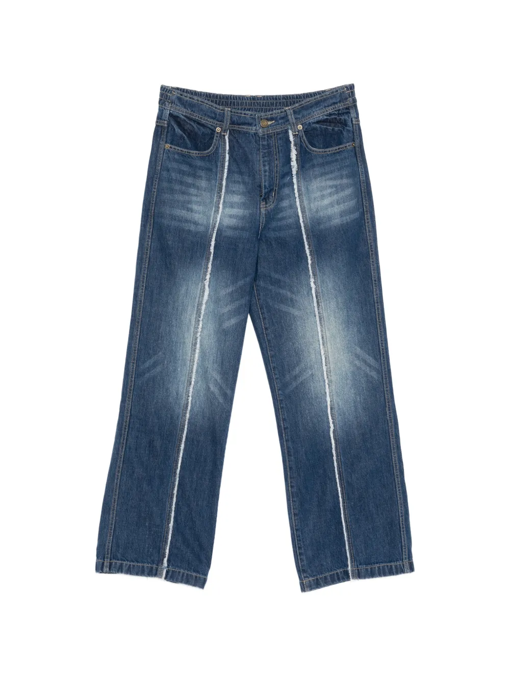 SONGZIO Jeans con effetto schiarito - Blu