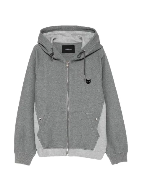 SONGZIO panther-embroidered hoodie