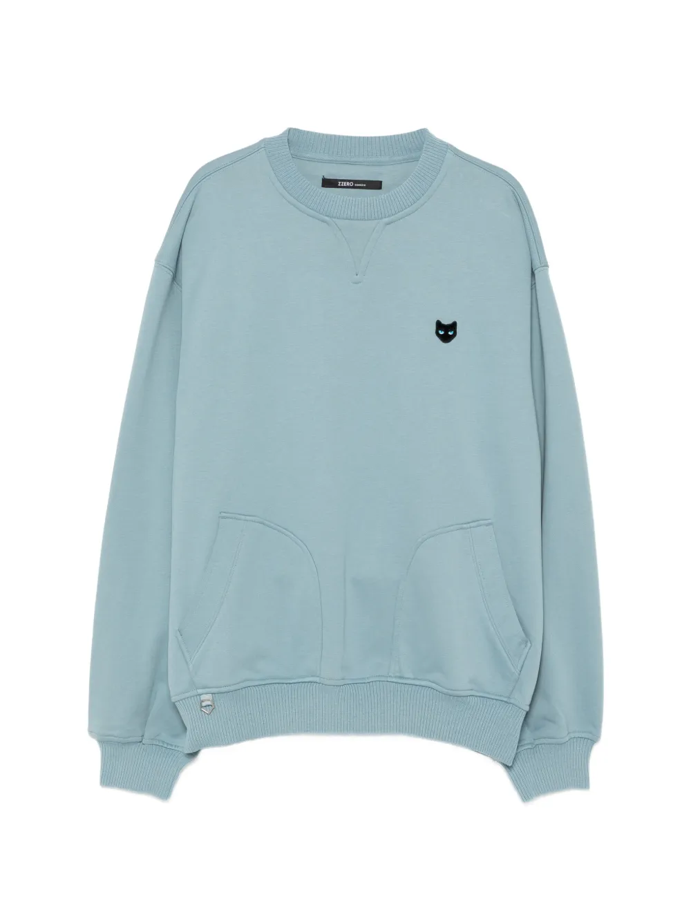 SONGZIO Felpa girocollo con logo - Blu