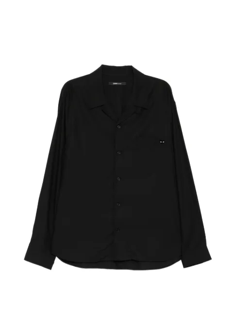 SONGZIO panther-embroidered shirt