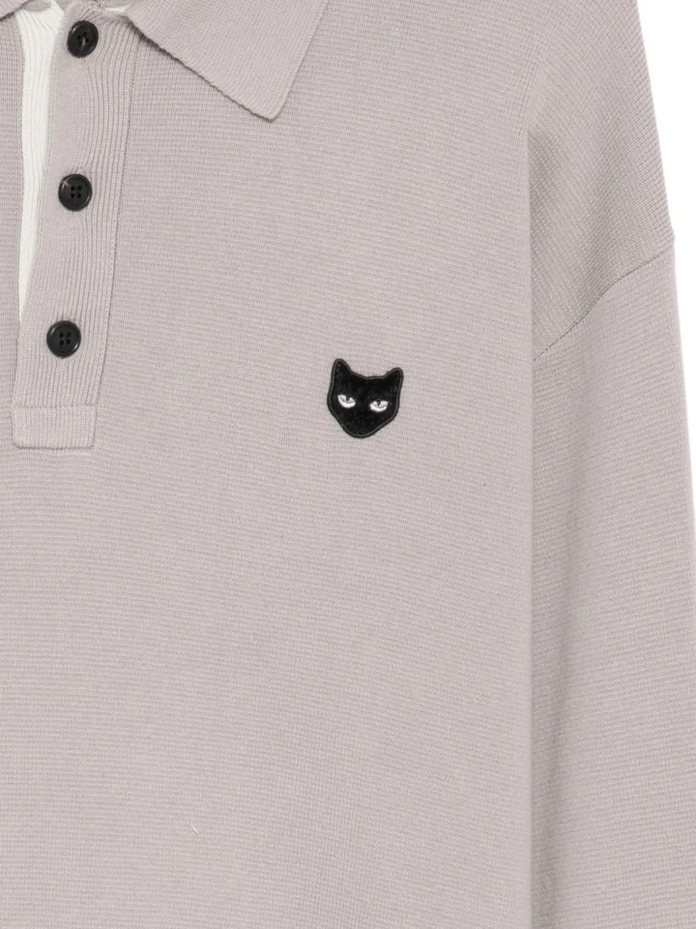  Songzio Panther-embroidered Sweater - Neutrals 