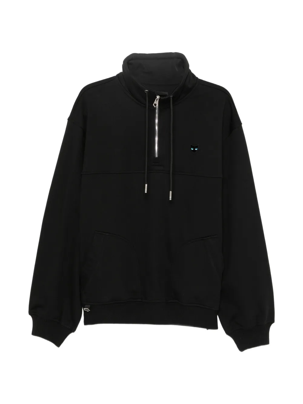 SONGZIO Felpa Blue Eye con zip - Nero