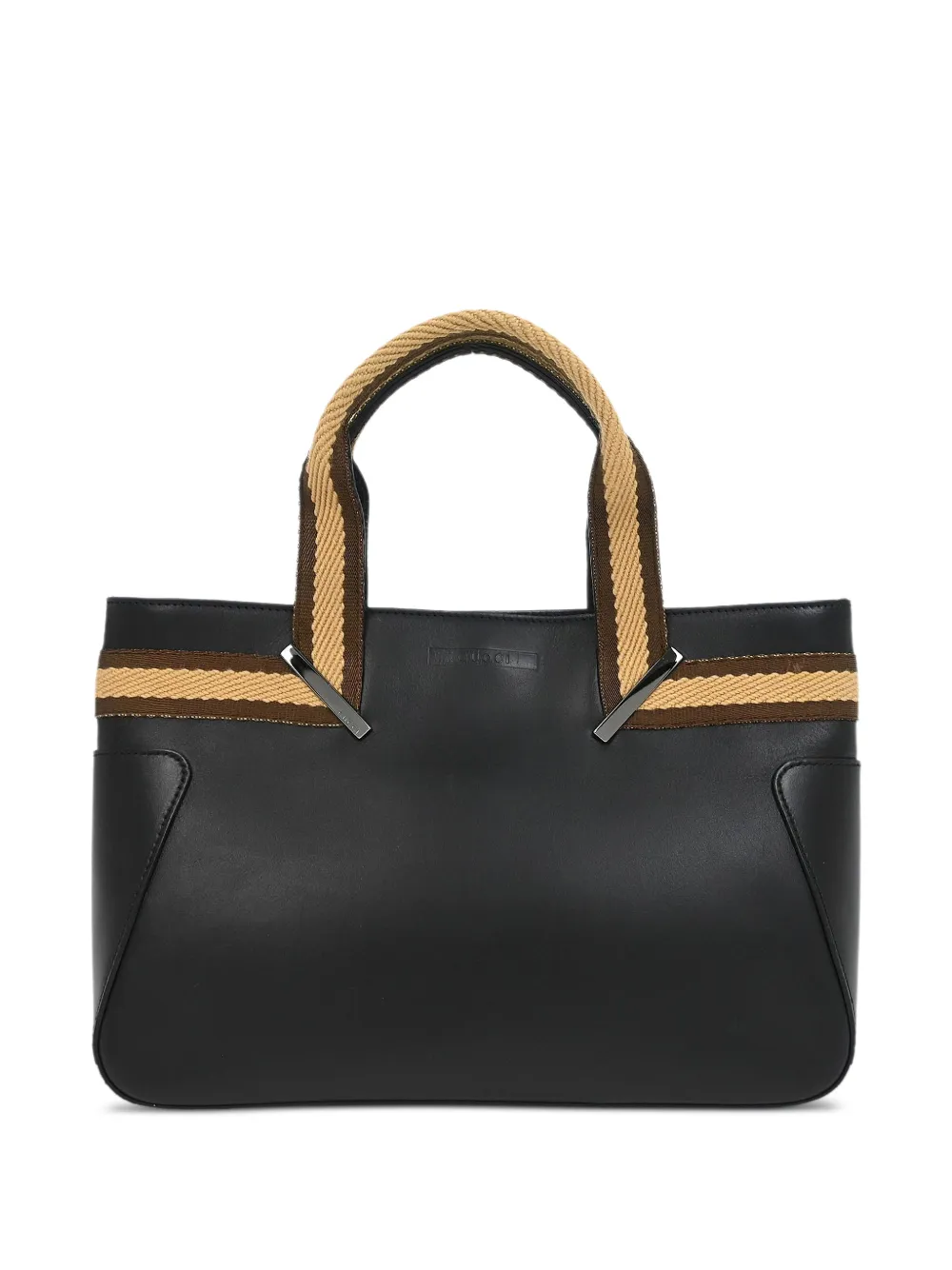 Gucci Pre-Owned 1990-2000s Sherry Line leather tote bag - Nero