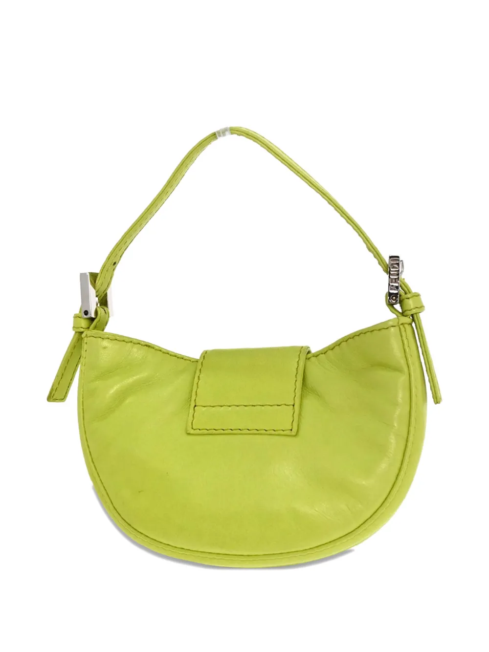 Fendi Pre-Owned 2000 mini leather tote bag - Groen