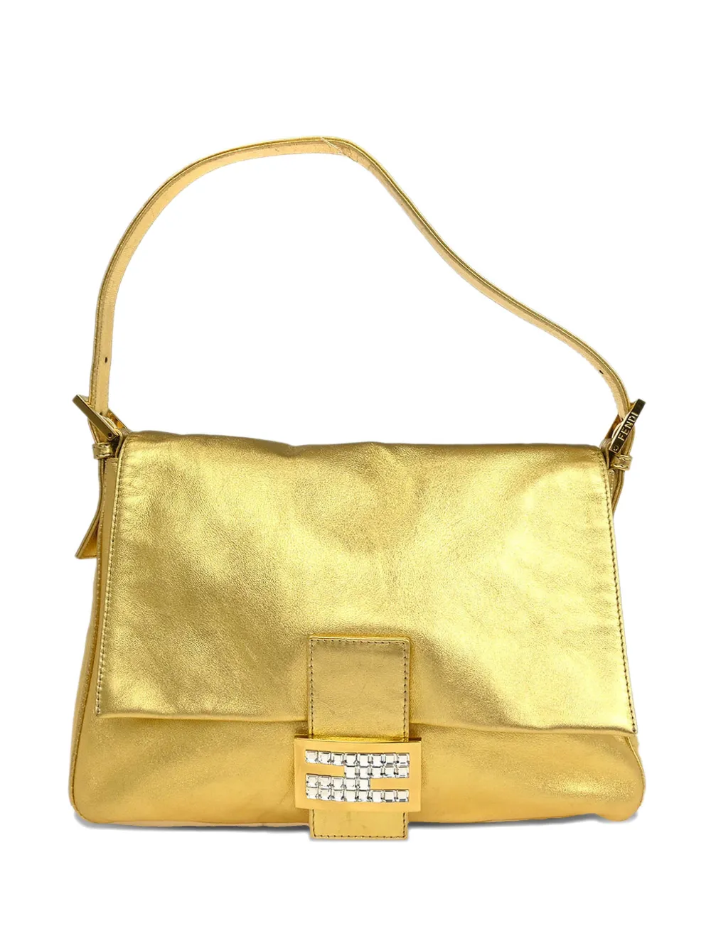 Fendi Pre-Owned 2009 Mamma Baguette shoulder bag - Oro